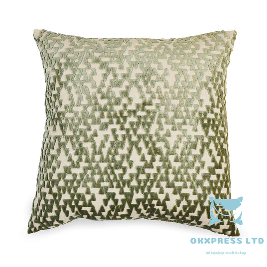 OKXPRESS Points Velvet Pillow