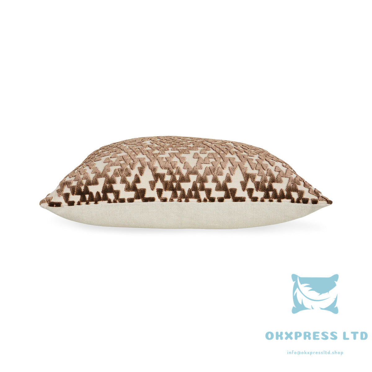 OKXPRESS Points Velvet Pillow